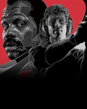 Cool Poster Art for LETHAL WEAPON Featuring Riggs and Murtaugh