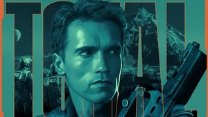 Cool Poster Art For The Classic 1990 Sci-Fi Film TOTAL RECALL - 