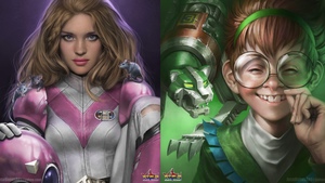 Cool Set of VOLTRON Character Art By Josh Burns