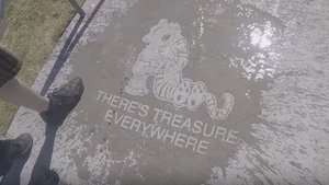 Cool Superhydrophobic Street Art Comes to Life When It Rains