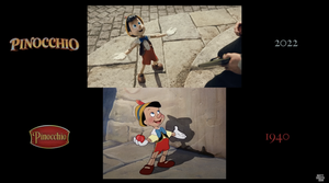 Cool Video Offers a Side-by-Side Comparison of Disney's Original PINOCCHIO and the New Film