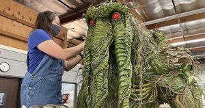 Cool WEREWOLF BY NIGHT Monster Designs Shown Off in Behind-The-Scenes Photos