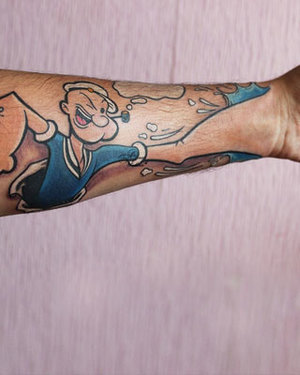 Creative POPEYE Tattoo