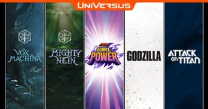 CRITICAL ROLE and GODZILLA Come to UNIVERSUS CCG in 2024