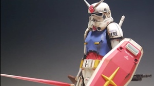 Custom-Made Mobile Suit Gundam Stormtrooper Figures