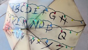 Custom-Made STRANGER THINGS-Inspired Umbrella 