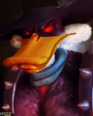 Dark and Gritty DARKWING DUCK Fan Art 