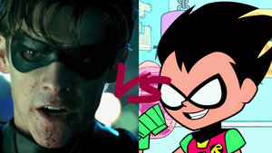 DC's TITANS Trailer vs TEEN TITANS GO! TO THE MOVIES Review and Compare Video