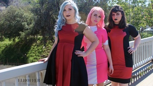 Deadpool and Gwenpool-Inspired Dresses for All You Geek Ladies