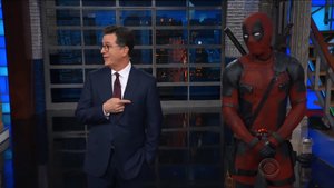 Deadpool Shows Up During Stephen Colbert's Monologue On THE LATE SHOW