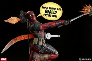 Deadpool Strikes a Pinup Pose for 