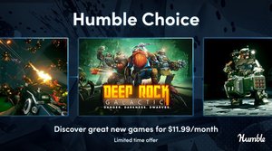 DEEP ROCK GALACTIC and More Revealed for Humble Choice Members in July