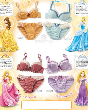 Disney Princess Lingerie from Japan… It Finally Happened