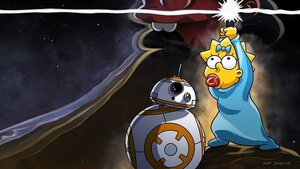 Disney+ Unveils STAR WARS DAY Plans, Which Includes a SIMPSONS Crossover Short