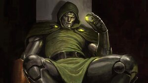 Doctor Doom Wields The Infinity Gauntlet in Art From Marvel Movie Artist Charlie Wen