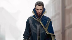 Doctor Strange Sports a Blue Cloak of Levitation in Early Concept Art For the Marvel Film