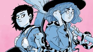 DOUGHNUTS AND DOOM is an Upcoming LGBTQ+ YA Romance Graphic Novel About a Witch Who Curses a Rockstar.