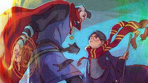 Dr. Strange and Harry Potter Face Off in Cool Fan Art 