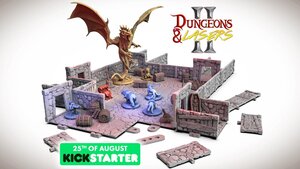 Dungeons & Lasers Is Getting Ready to Launch a Second Kickstarter Including Pre-Launch Goals