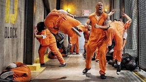 Dwayne Johnson Looks Like an Insane Beast in FAST 8 Prison Riot Photos