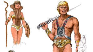 Early Concept Art From STAR WARS Artist Ralph McQuarrie For The Original MASTERS OF THE UNIVERSE Movie