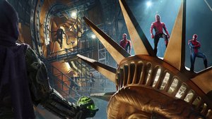 Early Key Art For SPIDER-MAN: NO WAY HOME Shows The Epic Final Showdown