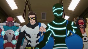 Electrifying Trailer for Mark Millar's Super Power Heist Anime Series SUPER CROOKS