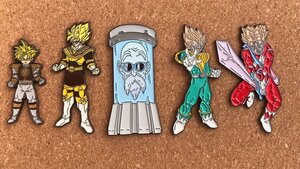 Enjoy DRAGON BALL Z and POWER RANGERS with These Awesome Enamel Pins