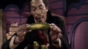 Enjoy Morgan Freeman Sing as Vincent The Vegetable Vampire in 1970s Episode of THE ELECTRIC COMPANY