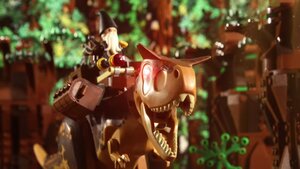 Enjoy This Fun Stop-Motion Video of a Wizard and Knight Battling and Riding Dinosaurs