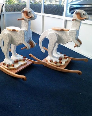 Every Little Kid Needs a Tauntaun Rocking Horse