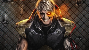 Fan Art of Dolph Lundgren as Cable in DEADPOOL 2