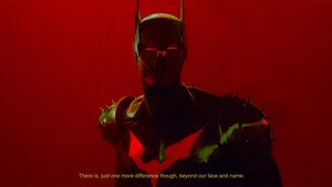 Fan-Art BATMAN BEYOND Narrative Painting Series - L'INTRUS - BEYOND BATMAN