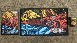 Feel the Power of the Egyptian God Cards with New YU-GI-OH! Accessories