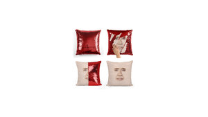 Finally, Someone Has Made A Nicolas Cage Sequin Pillow