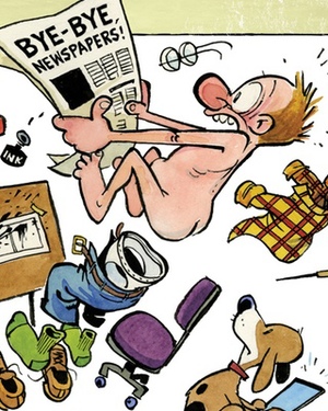 First Bill Watterson Comic Since CALVIN & HOBBES and Trailer for STRIPPED