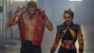 First Bloody Look at Bill Skarsgård and Jessica Rothe in Producer Sam Raimi's BOY KILLS WORLD