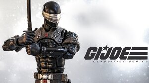 First Look at Hasbro's Snake Eyes in the Upcoming G.I. JOE CLASSIFIED Action Figure Line