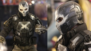 First Look at Hot Toys Crossbones CIVIL WAR Action Figure