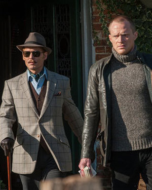 First Look at Johnny Depp in MORTDECAI