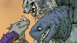 First Look at Rocksteady and Bebop Meeting Tokka and Rahzar For The First Time in Upcoming TMNT Comic