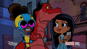 New Photo, Clip, and Poster From MARVEL'S MOON GIRL AND DEVIL DINOSAUR; Guest Stars Set to Appear in First Season