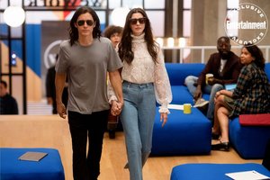 First Look Photo of Jared Leto and Anne Hathaway in Apple TV+ WeWork Limited Drama Series WECRASHED