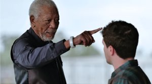 First Look Photo of Morgan Freeman and Josh Hutcherson in Sci-Fi Thriller 57 SECONDS