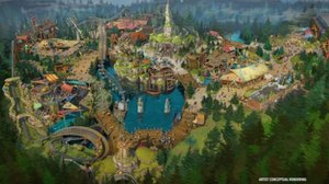 First Look Photos of Universal Studios Epic Universe HOW TO TRAIN YOUR DRAGON Isle of Berk World
