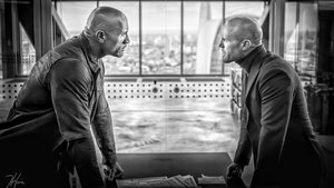 First Official HOBBS AND SHAW Photo Features Dwayne Johnson and Jason Statham Staring Each Other Down