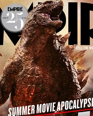 Full Frontal Photo of GODZILLA - Empire Magazine Cover