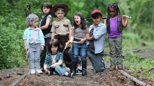 Wild and Crazy Photos of Kids Cosplaying THE WALKING DEAD Characters