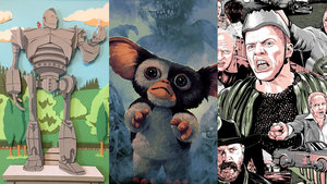 Fun Geek Art From Crazy 4 Cult 12 Art Show Featuring GREMLINS, BACK TO THE FUTURE, IRON GIANT, & More