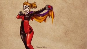 Fun Harley Quinn and Catwoman Fan Art by Nabetse Zitro